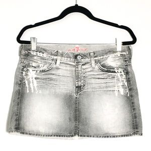 7 for all mankind - micro mini skirt. Size 29.